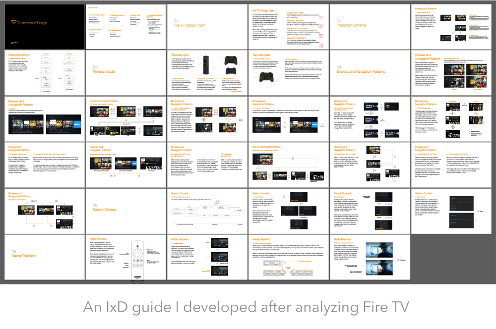 Interaction Design Guide for Fire TV